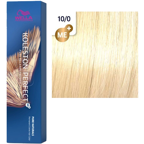 Стойкая краска для волос Wella KOLESTON PERFECT МЕ+ 10/0 яркий блонд 60 гр фото 1