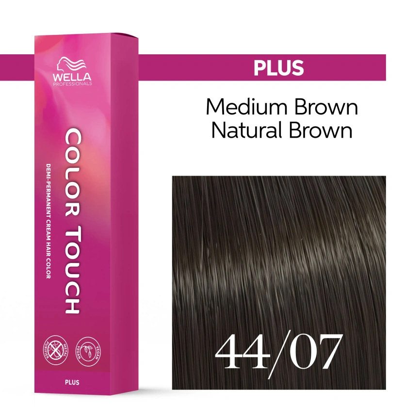 Тонирующая краска для волос Wella COLOR TOUCH PLUS 44/07 сакура 60 гр фото 2