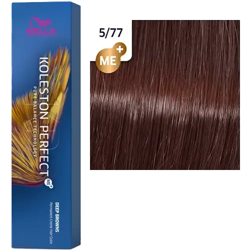 Стойкая краска для волос Wella KOLESTON PERFECT МЕ+ 5/77 мокко 60 гр фото 2