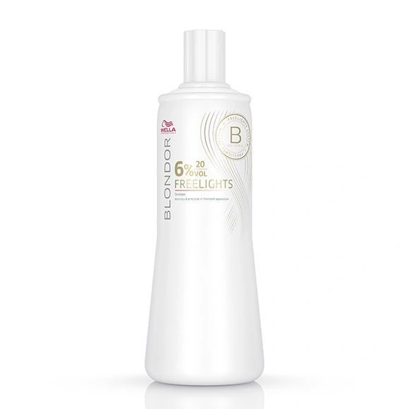 Окислитель Wella BLONDOR FREELIGHTS 6% 1000 мл фото 1