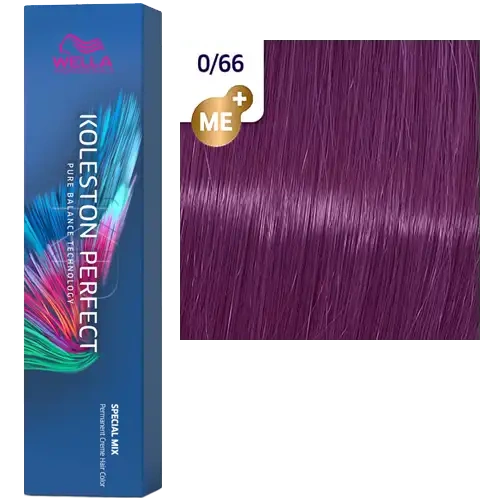 Стойкая краска для волос Wella KOLESTON PERFECT МЕ+ 0/66 фиолетовый интенсивный 60 гр фото 2