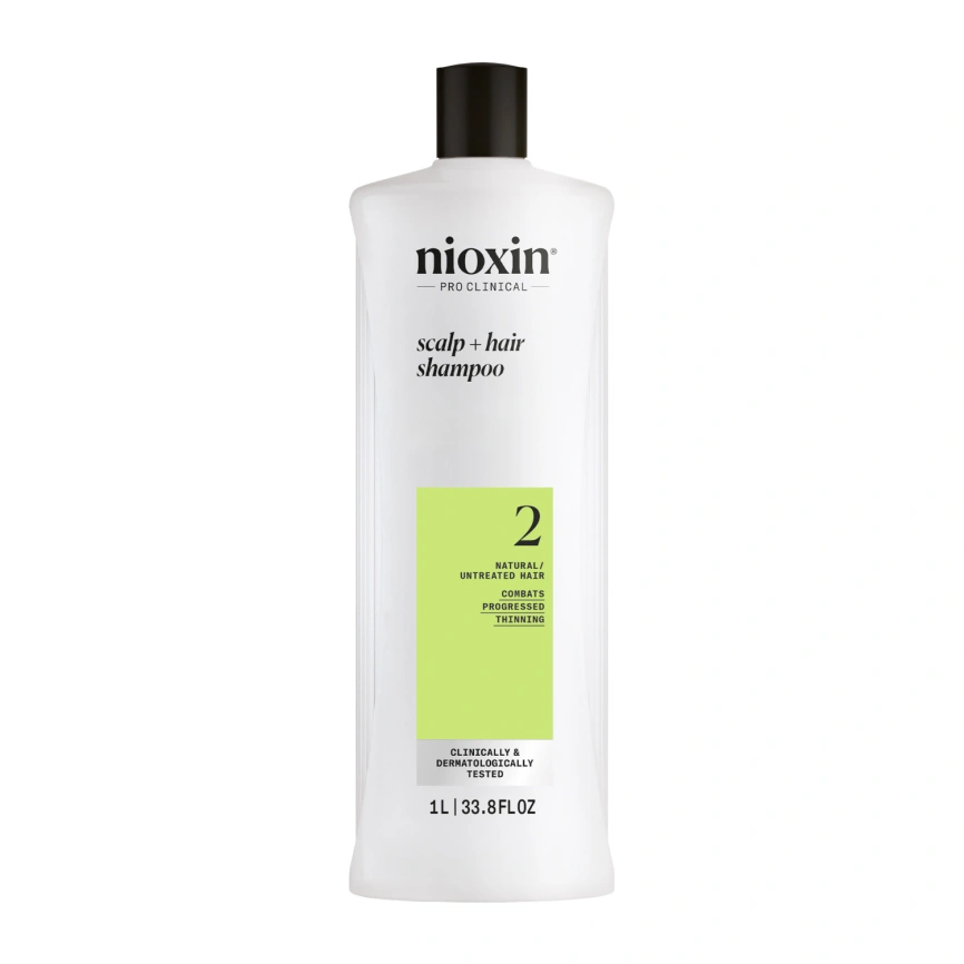 Nioxin СИСТЕМА 2 Очищающий шампунь 1000 мл фото 1