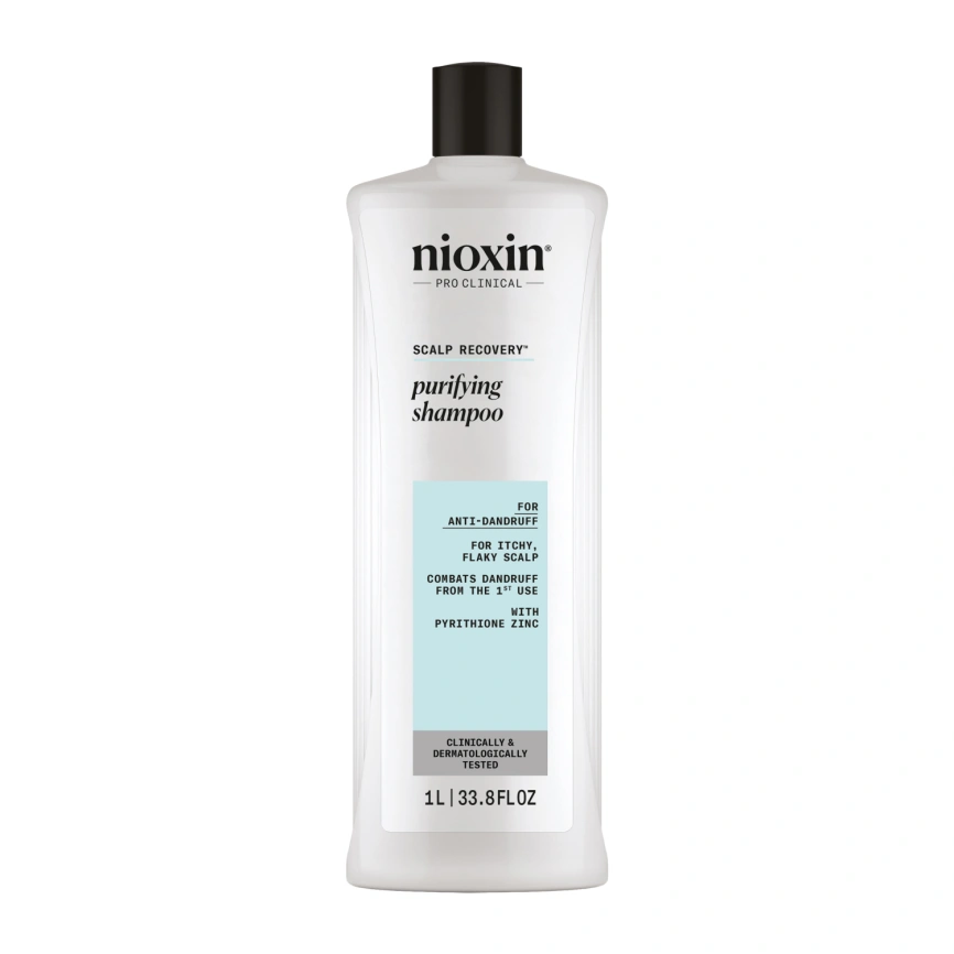 Очищающии шампунь против перхоти NIOXIN SCALP RECOVERY 1000 мл фото 1