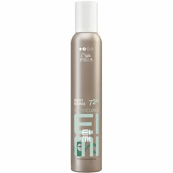 Wella EIMI NUTRICURLS Спрей-мусс для придания объема, текстуры и блеска локонам BOOST BOUNCE 300 мл фото 2