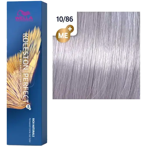 Стойкая краска для волос Wella KOLESTON PERFECT МЕ+ 10/86 аметист. блонд 60 гр фото 2