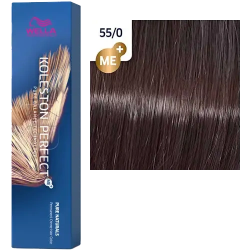Стойкая краска для волос Wella KOLESTON PERFECT МЕ+ 55/0 светло-коричневый интенсивный 60 гр фото 2