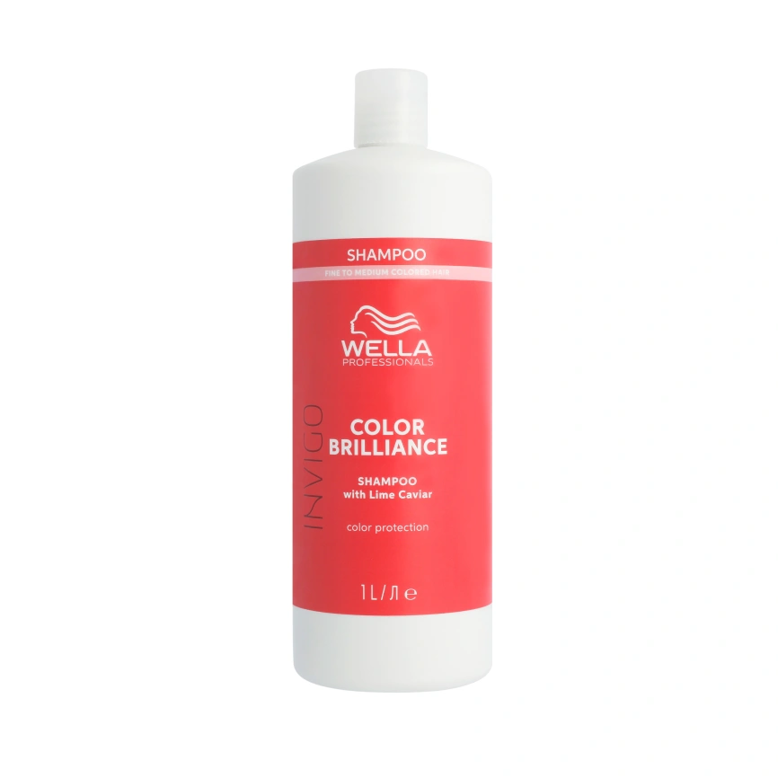 Wella INVIGO COLOR BRILLIANCE Шампунь для окрашенных нормальных и тонких волос 1000 мл фото 1