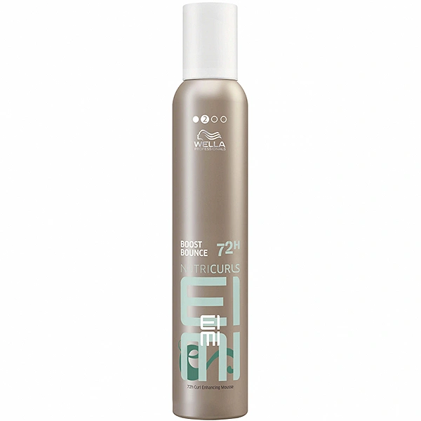 Wella EIMI NUTRICURLS Спрей-мусс для придания объема, текстуры и блеска локонам BOOST BOUNCE 300 мл фото 1