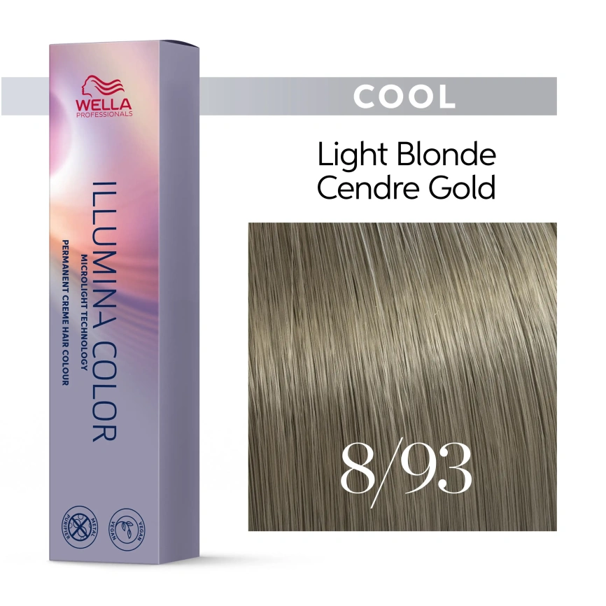 Стойкая краска для волос Wella ILLUMINA COLOR 8/93 60мл фото 3