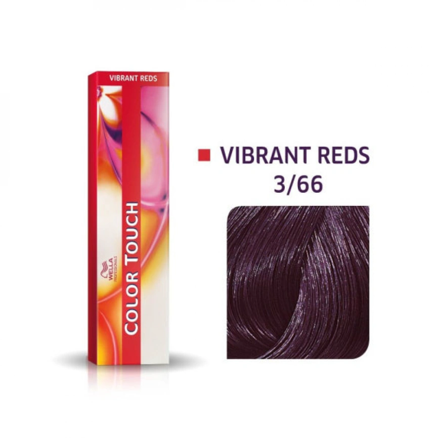 Тонирующая краска для волос Wella COLOR TOUCH 3/66 аметистовая ночь 60 гр фото 1