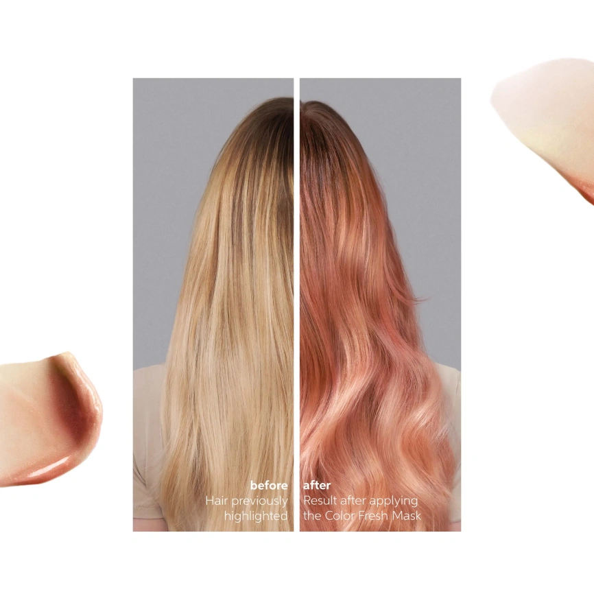 Wella COLOR FRESH оттеночная маска Румяный персик 150 мл фото 6