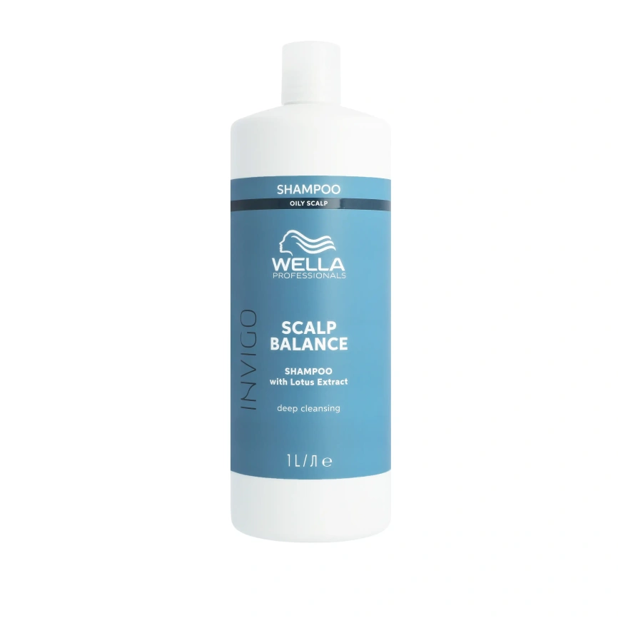 Wella INVIGO SCALP BALANCE OILY SCALP Очищающий шампунь 1000 мл фото 2
