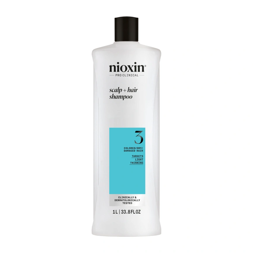 Nioxin СИСТЕМА 3 Очищающий шампунь 1000 мл фото 1